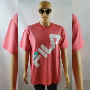 NWT FILA AUTHENTIC MICAH T-SHIRT MEN'S PINK
